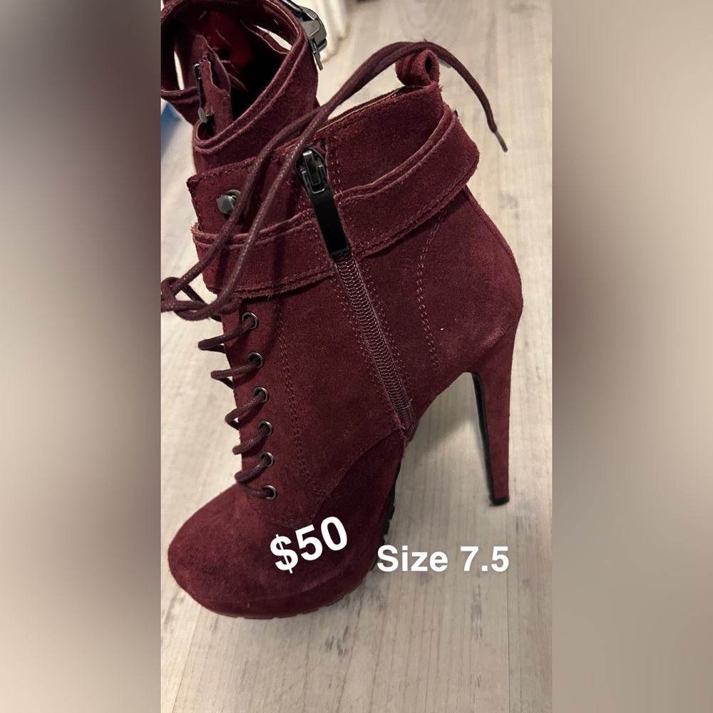 Fairly worn heels